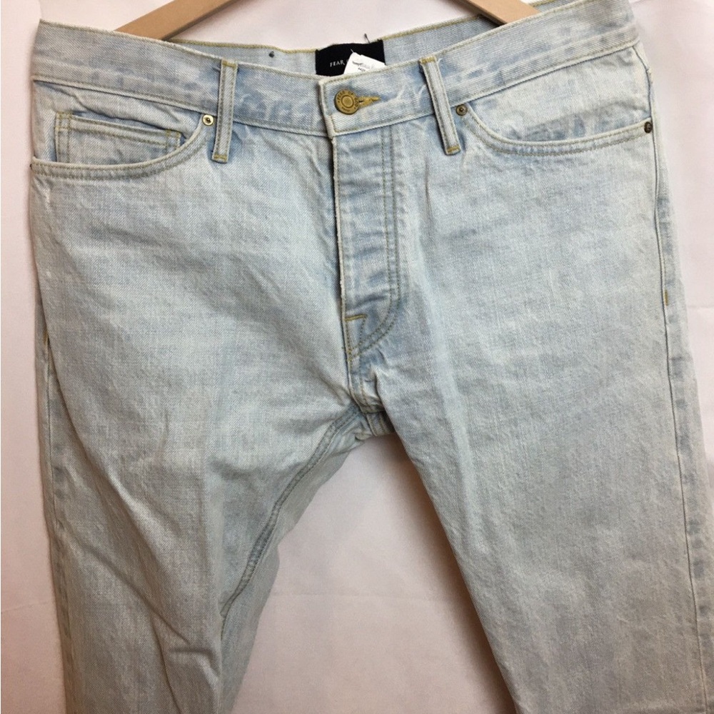 FEAR OF GOD LIGHT BLUE JEANS - Picture 4 of 11